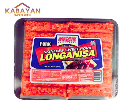 Martin Skinless Sweet Pork Longaniza 16oz